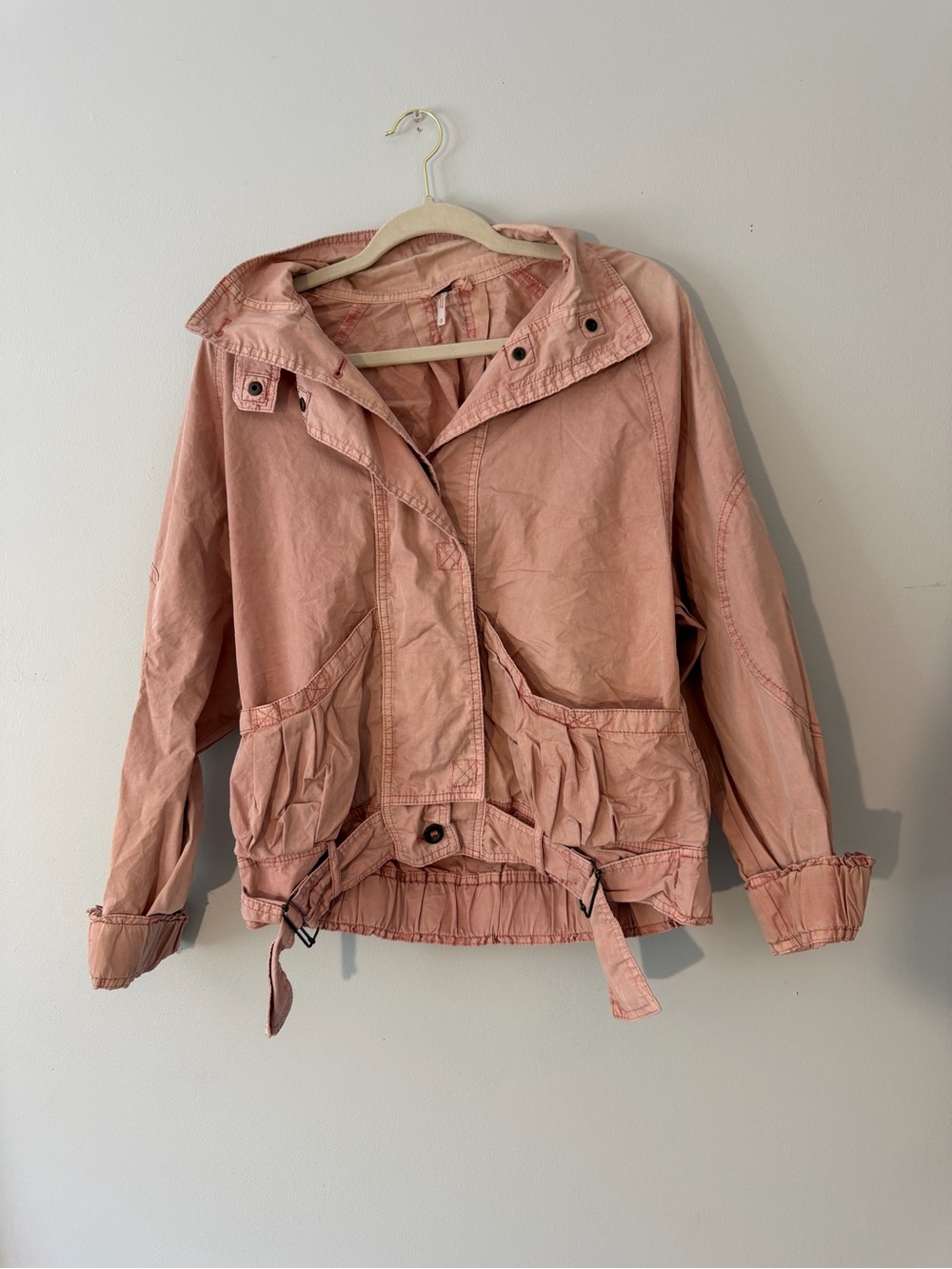 Free People pink jacket